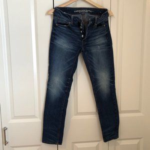 American Eagle Tomgirl Jeans Size 00